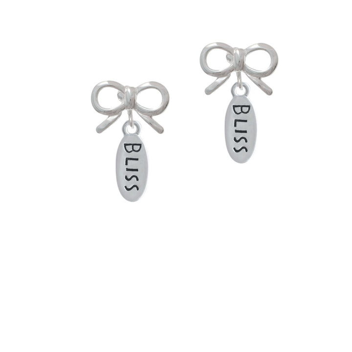 Bliss Oval Crystal Clip On Earrings Image 9