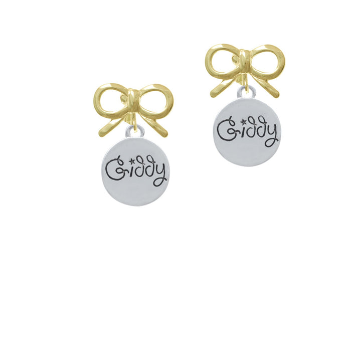 Giddy Circle Crystal Clip On Earrings Image 10