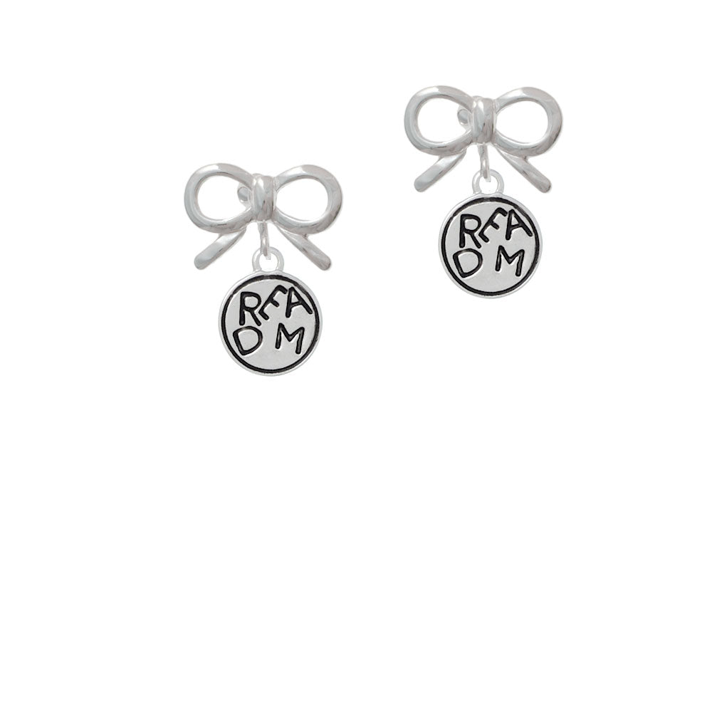 Dream in Circle Crystal Clip On Earrings Image 9