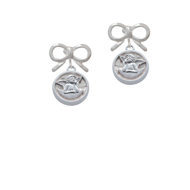 Raphael Angel - Round Seal Crystal Clip On Earrings Image 9