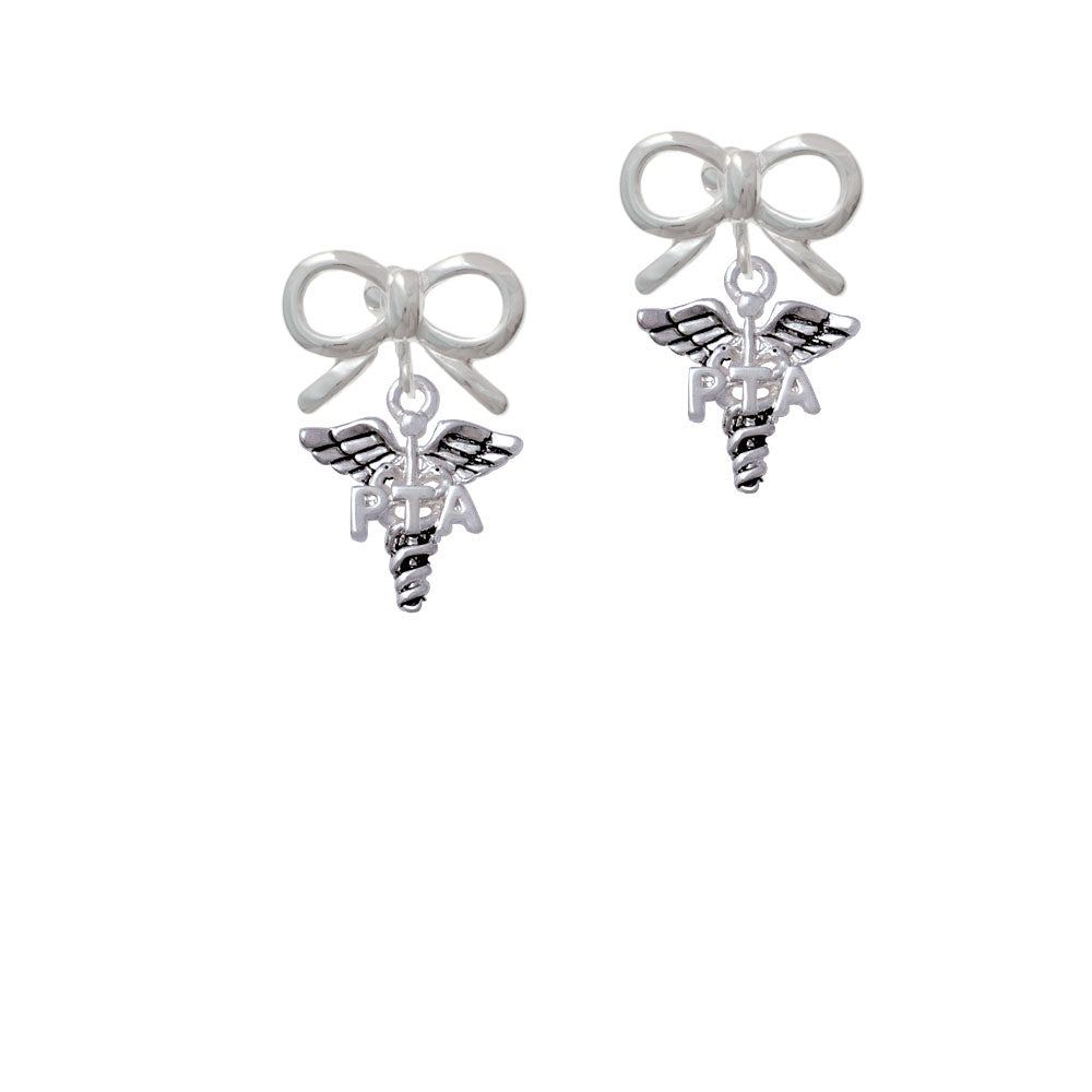 Caduceus - PTA Crystal Clip On Earrings Image 9