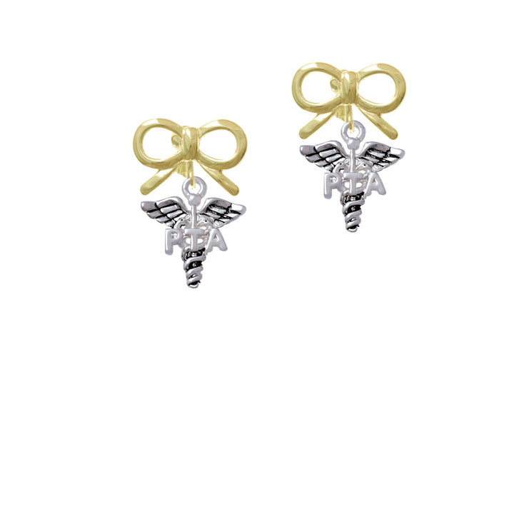 Caduceus - PTA Crystal Clip On Earrings Image 10