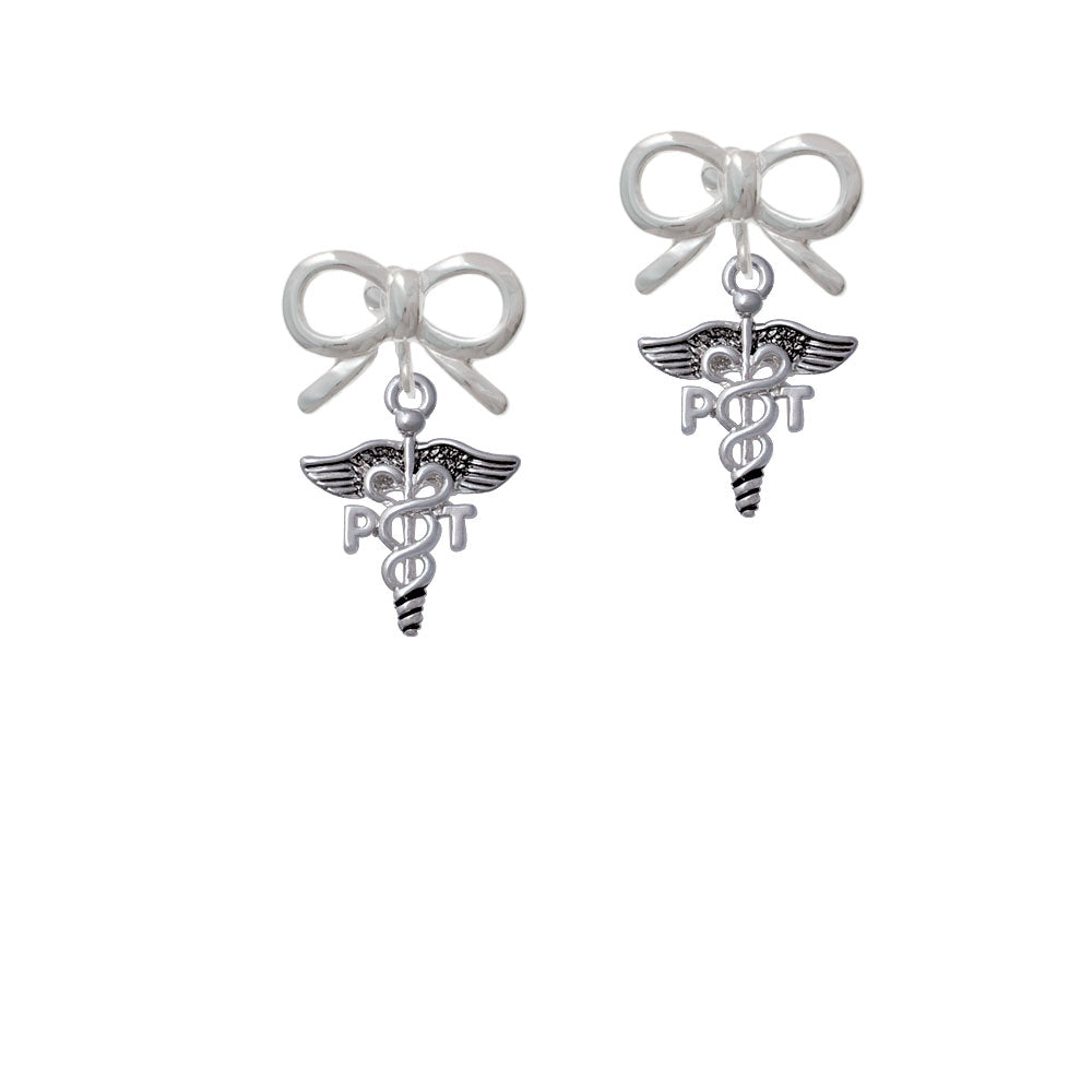 Caduceus - PT Crystal Clip On Earrings Image 9