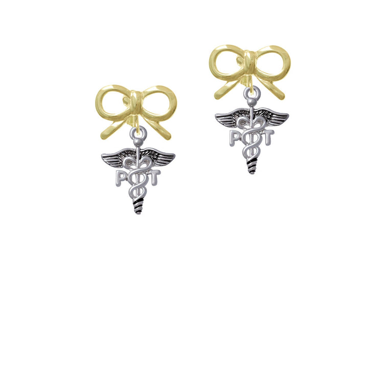 Caduceus - PT Crystal Clip On Earrings Image 10