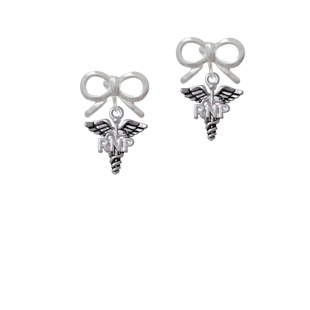 Caduceus - RNP Crystal Clip On Earrings Image 9