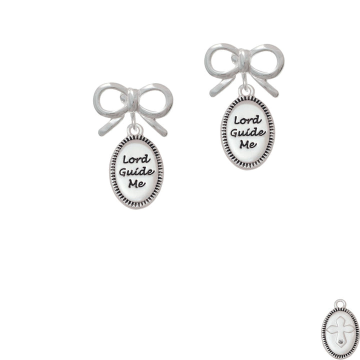 Lord Guide Me Crystal Clip On Earrings Image 9