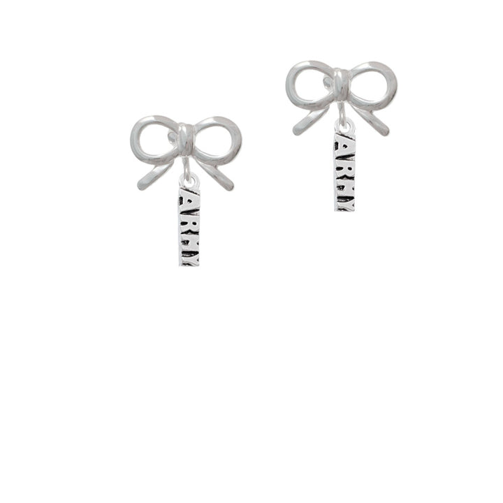 Army Crystal Clip On Earrings Image 9