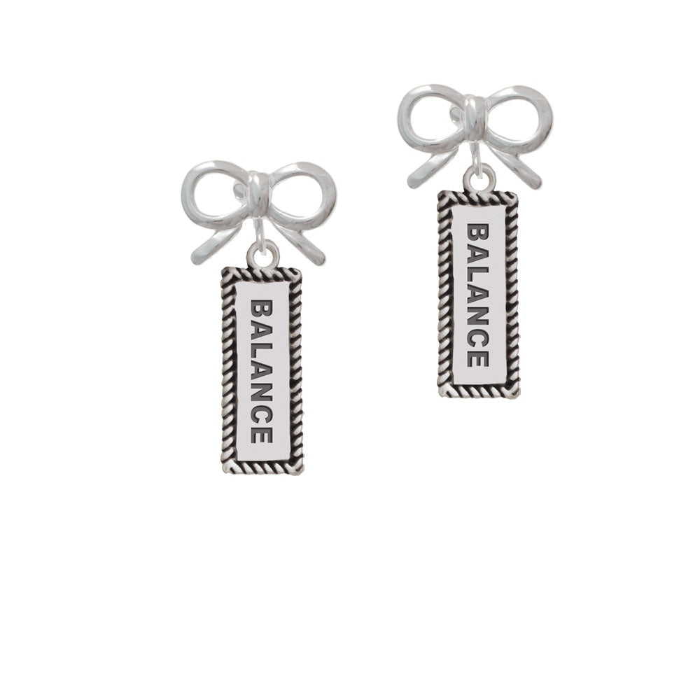 Balance Crystal Clip On Earrings Image 9