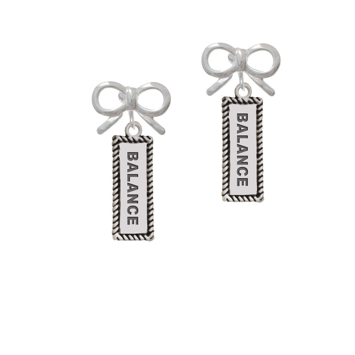 Balance Crystal Clip On Earrings Image 9