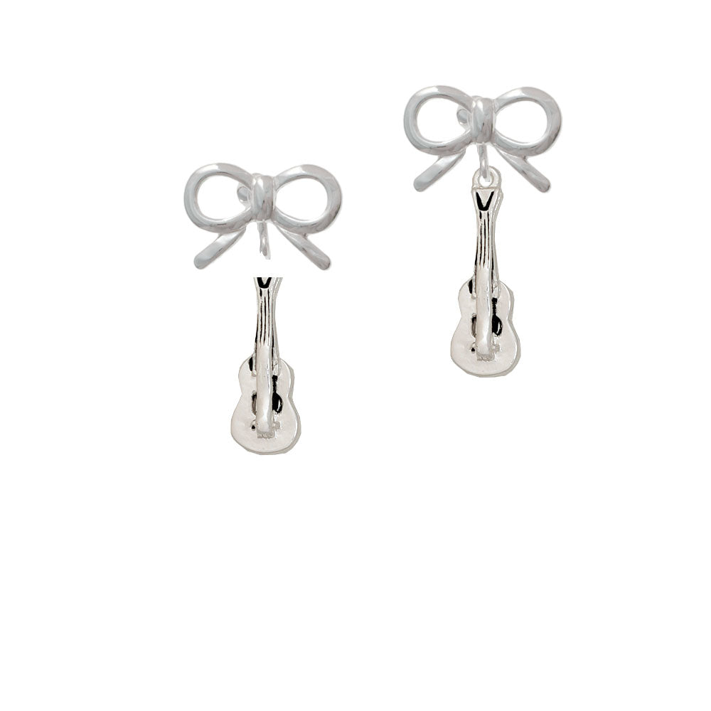 Guitar Crystal Clip On Earrings Image 9