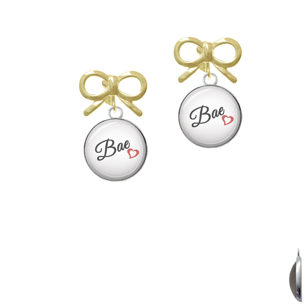 Domed Bae Crystal Clip On Earrings Image 10