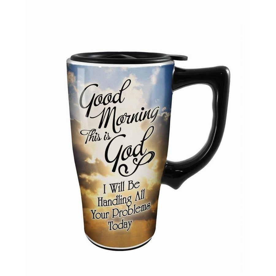 GOOD MORNING TRAVEL MUG Image 1