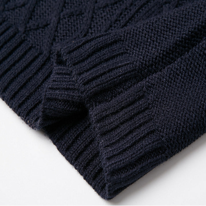 Knit Dress Turtleneck Sweater Image 4