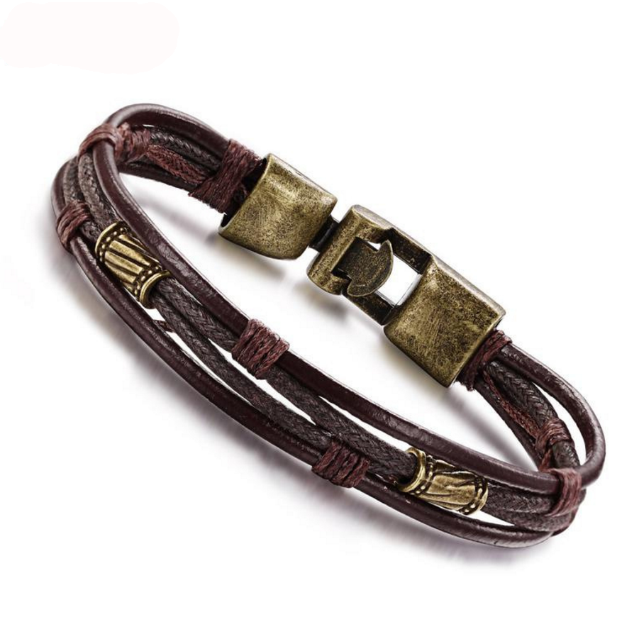 Bronze Alloy Buckle Bracelet Image 1