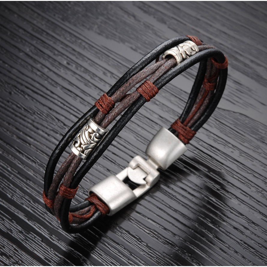 Bronze Alloy Buckle Bracelet Image 3