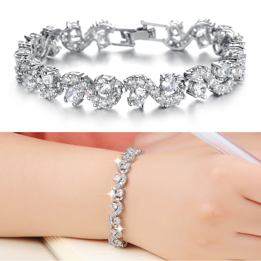 Beautiful Flash Diamond Bracelet Image 2