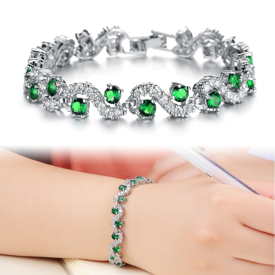 Beautiful Flash Diamond Bracelet Image 3