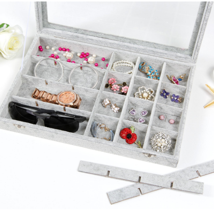 24 Lattice Jewelry Storage Box Image 3