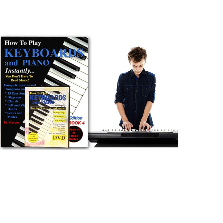 Learn How to Play Guitar or Keyboard/Piano-DVD and Booklet Set Image 3