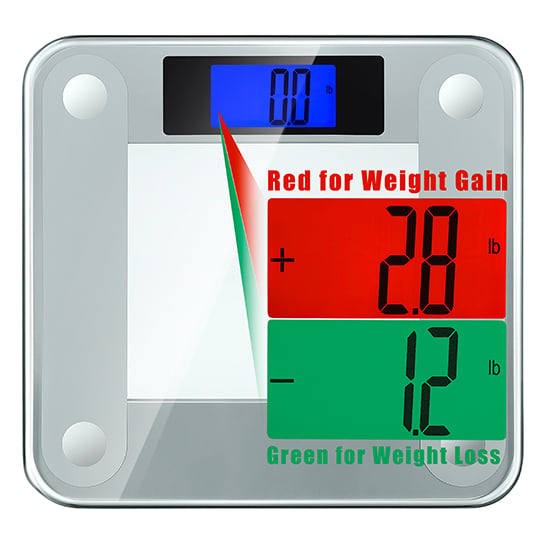 Ozeri Precision II 440 lbs Body Weight Scale with Weight Change Detection Image 3