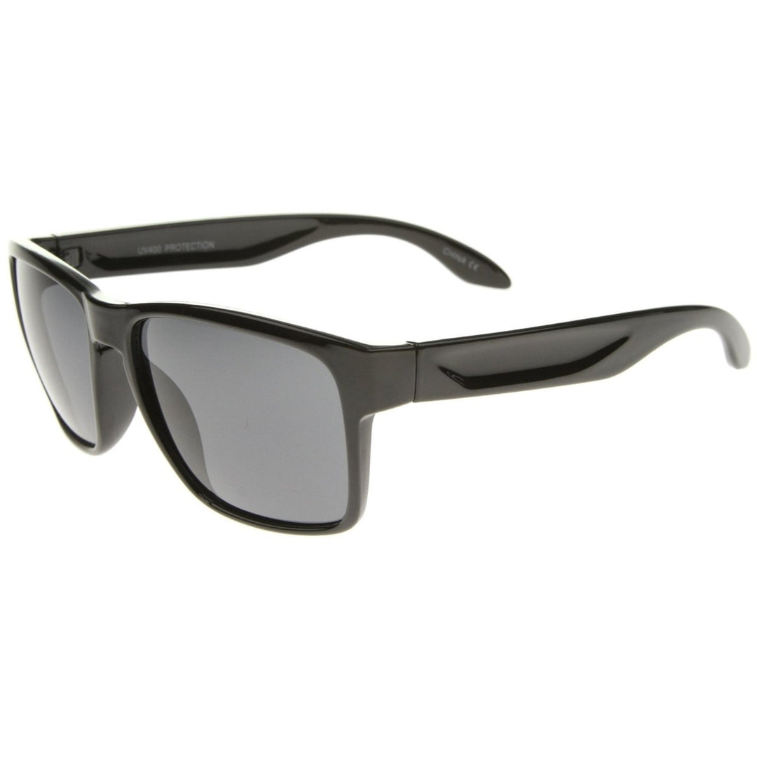Action Sport Modern Lifestyle Frame Rectangle Sunglasses 59mm Image 3