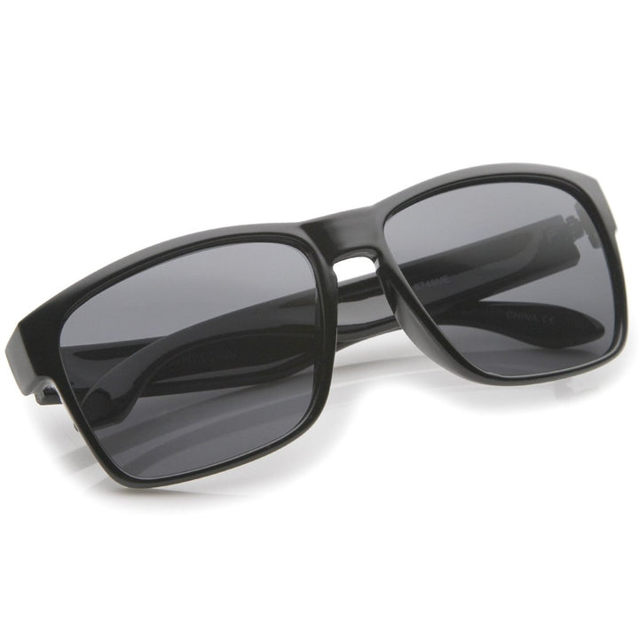 Action Sport Modern Lifestyle Frame Rectangle Sunglasses 59mm Image 4