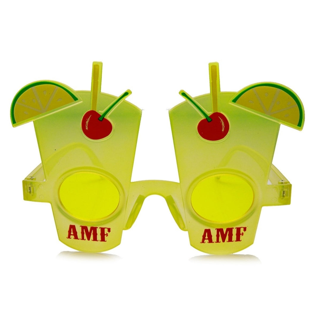 AMF Adios Cocktail Party Favor Drink Celebration Novelty Glasses Image 4