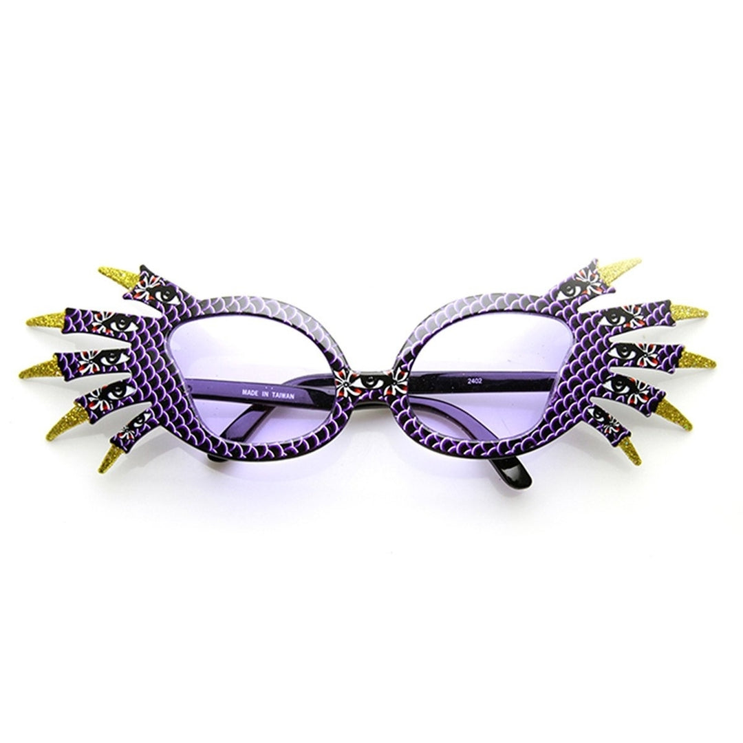 Dragon Claws Hydra Scales Monster Novelty Party Sunglasses Image 4