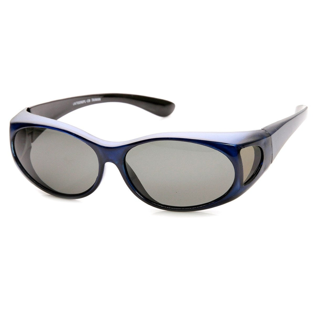 Polarized Cover Fit On Overlap Full Protection Sunglasses Image 6