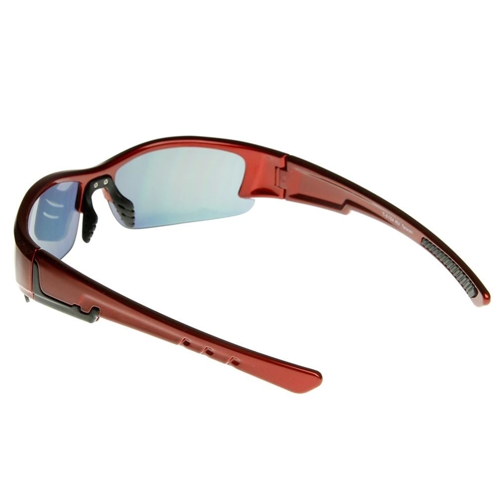 Shatterproof TR90 Half Frame Sports Sunglasses Lightweight UV Protection 180 View Image 4