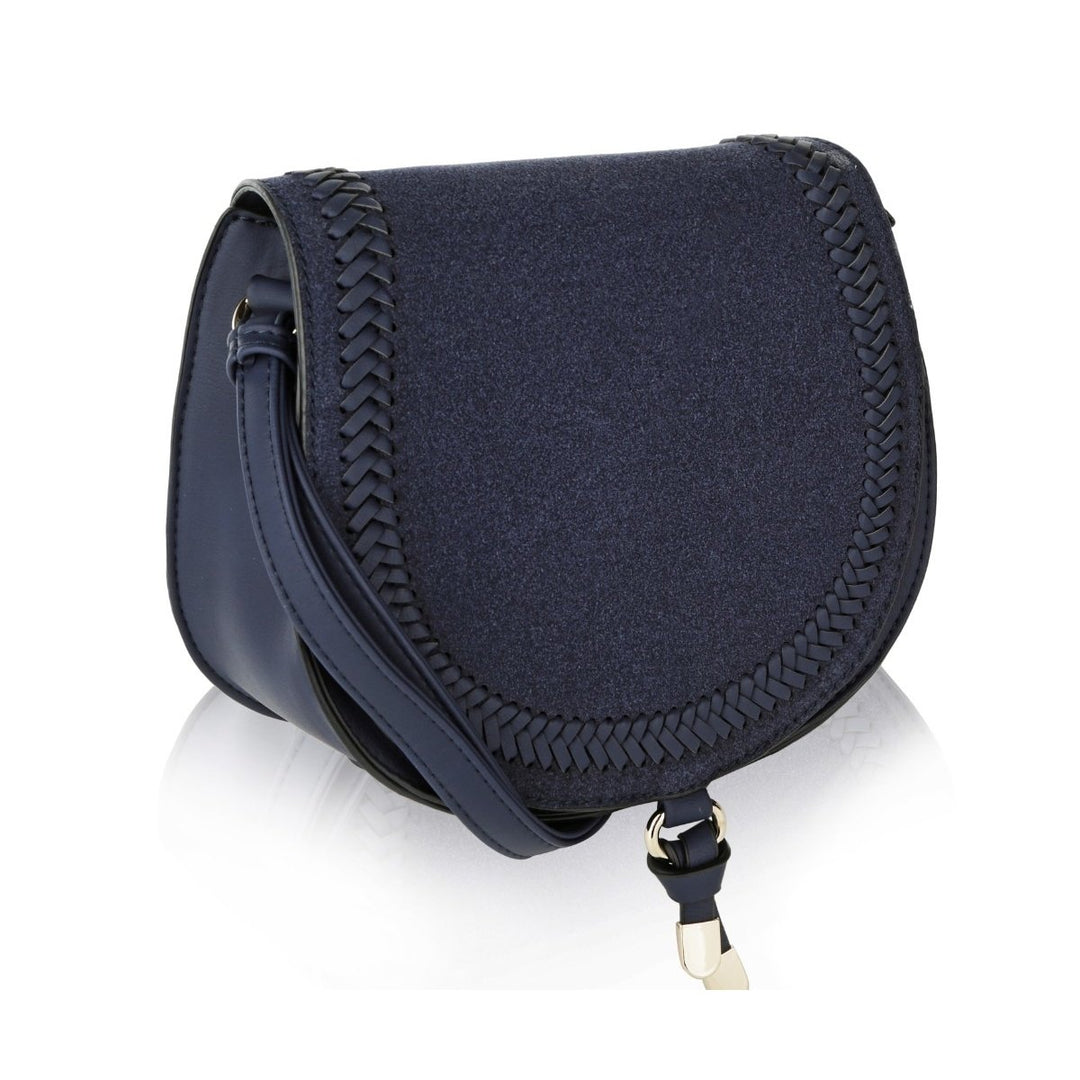 MKF Collection by Mia K. Simply Elegant Saddle Handbag Image 4