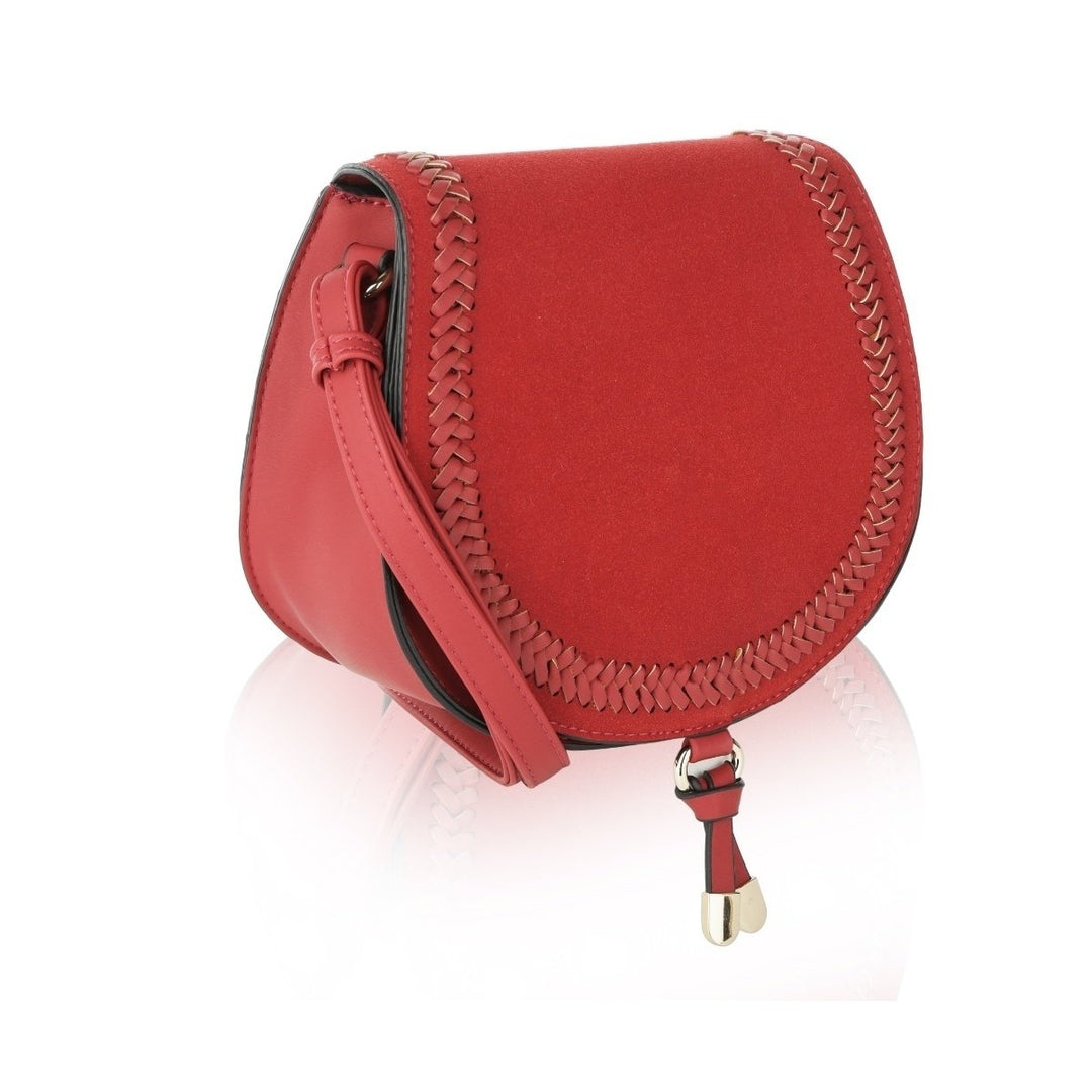 MKF Collection by Mia K. Simply Elegant Saddle Handbag Image 4