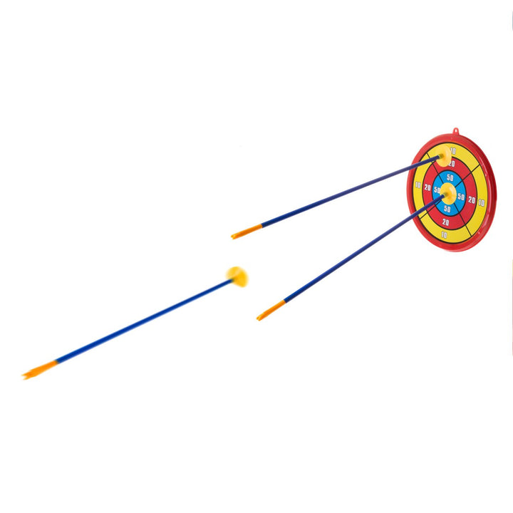 Hey! Play! Kids Bow and Arrow Toy Set with Target 3 Suction Cup Arrows Indoor Outdoor Image 4