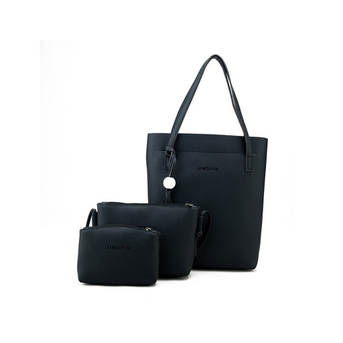 Ladies Leather Handbag Features A Tassel Shoulder BagA Tote And A Purse Image 2