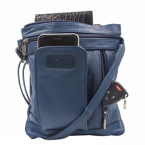 Genuine Leather Crossbody With Smartphone PocketMultiple Colors Image 10