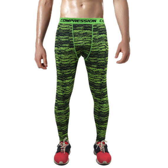 Tights Layer Camo Long Pants Running Tights Compression Sports Leggings Image 6