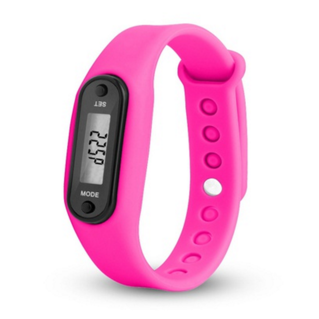 Run Step Watch Bracelet Pedometer Calorie Counter Digital LCD Walking Image 8