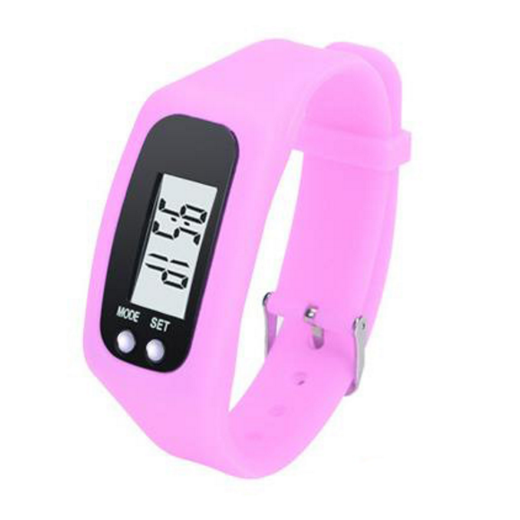 Run Step Watch Bracelet Pedometer Calorie Counter Digital LCD Walking Image 9