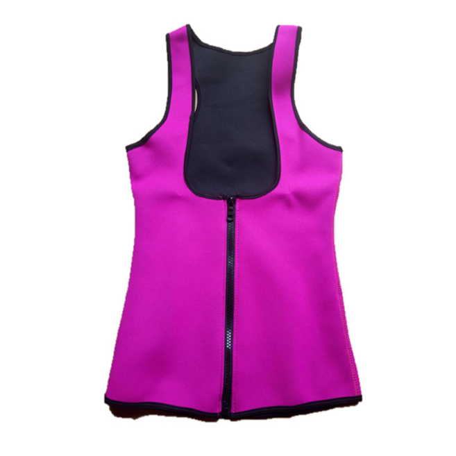 Women Sweat Enhancing Waist Training Corset Waist Trainer Sport Vest Image 2