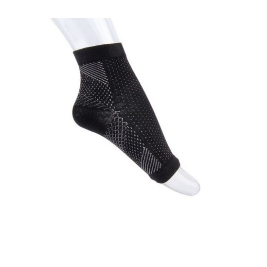 2 Pair Foot Ankle Compression Socks Anti Fatigue Varicose Feet Sleeve Image 1