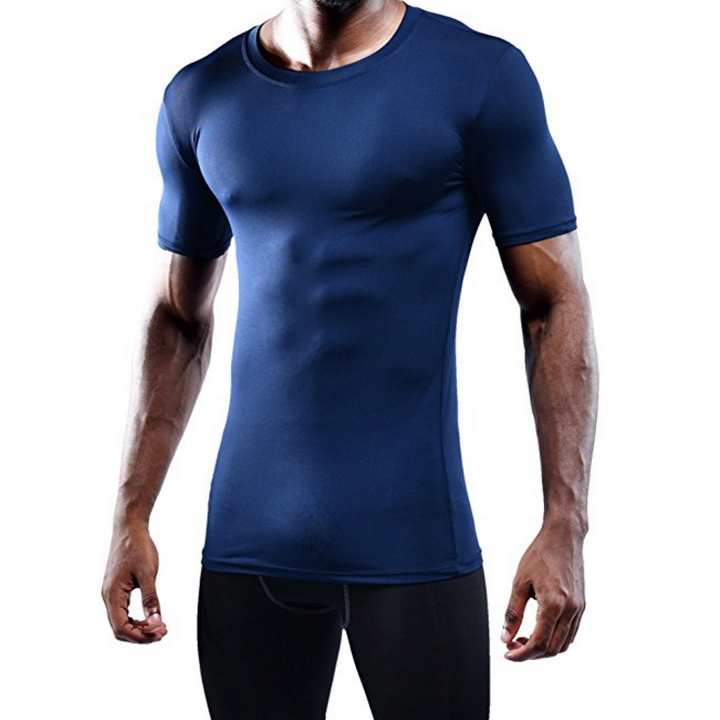 Mens Quick Dry Sport Compression Athletic Shirt Pack Of 1 Image 7