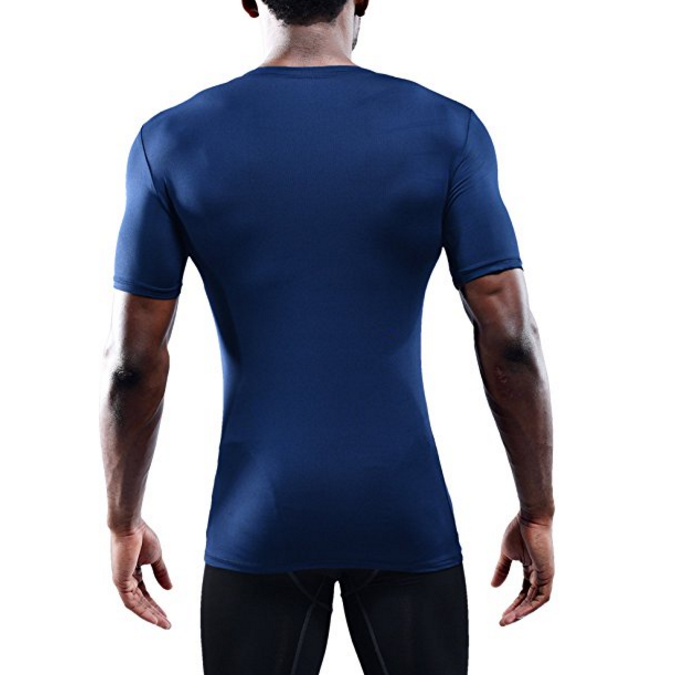 Mens Quick Dry Sport Compression Athletic Shirt Pack Of 1 Image 10