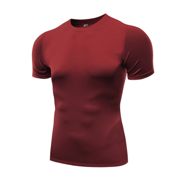 Mens Quick Dry Sport Compression Athletic Shirt Pack Of 1 Image 8