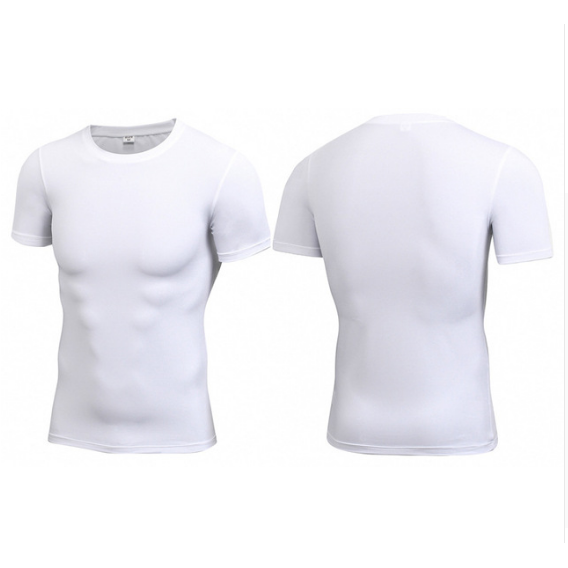 Men Running T-Shirts Dry Sporting Runs Compress Fitness Exercise Bras Image 2