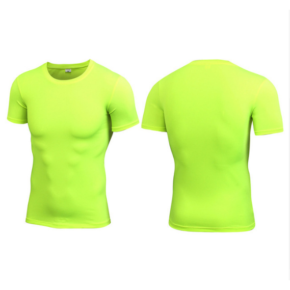 Men Running T-Shirts Dry Sporting Runs Compress Fitness Exercise Bras Image 6