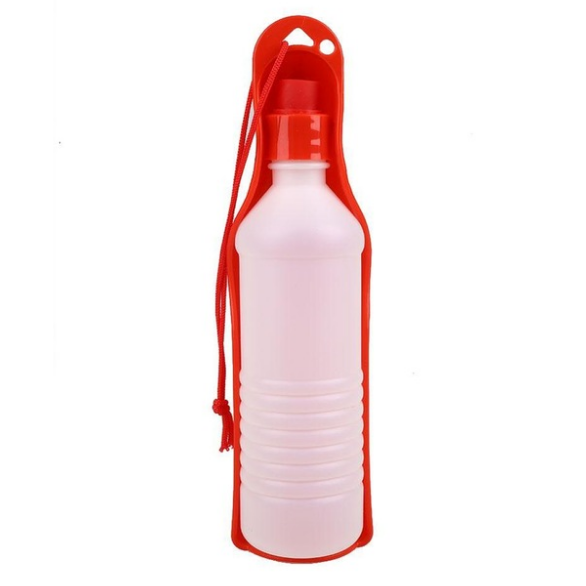 500ML Outdoor Portable Pet Dog Water Bottles Foldable Tank Drinking Image 2