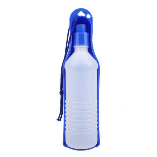 500ML Outdoor Portable Pet Dog Water Bottles Foldable Tank Drinking Image 3