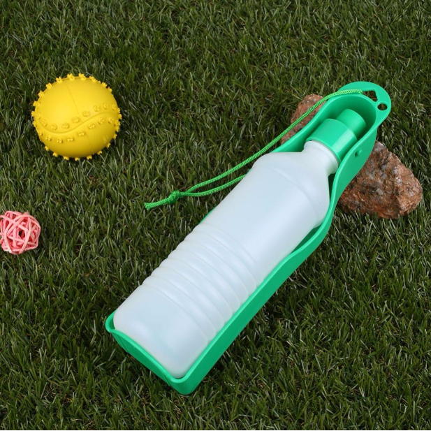 500ML Outdoor Portable Pet Dog Water Bottles Foldable Tank Drinking Image 4