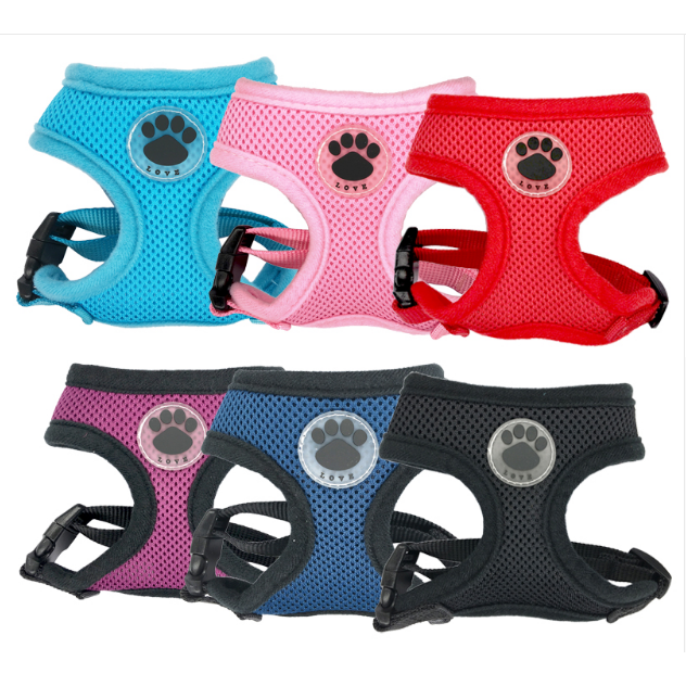 Adjustable Soft And Breathable Dog Line Cat Nylon Mesh Vests For Pets Image 1