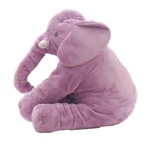 60cm Baby Stuffed Animal Elephant Doll Plush Kids Toy For Children Room Bed Image 6